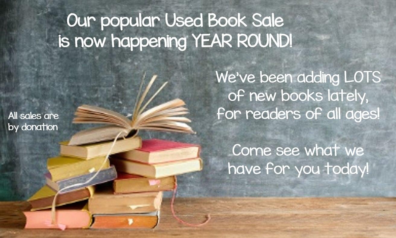 Used Book Sale!